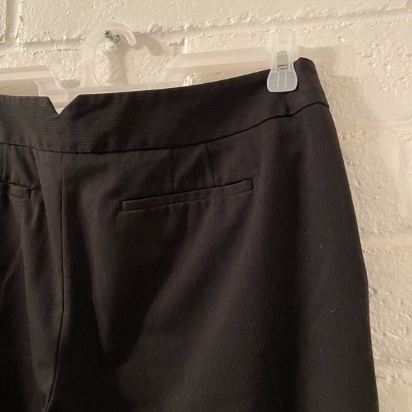 George trousers, black pin striped, mid rise, relaxed fit, sz 14 ave - Picture 3 of 6